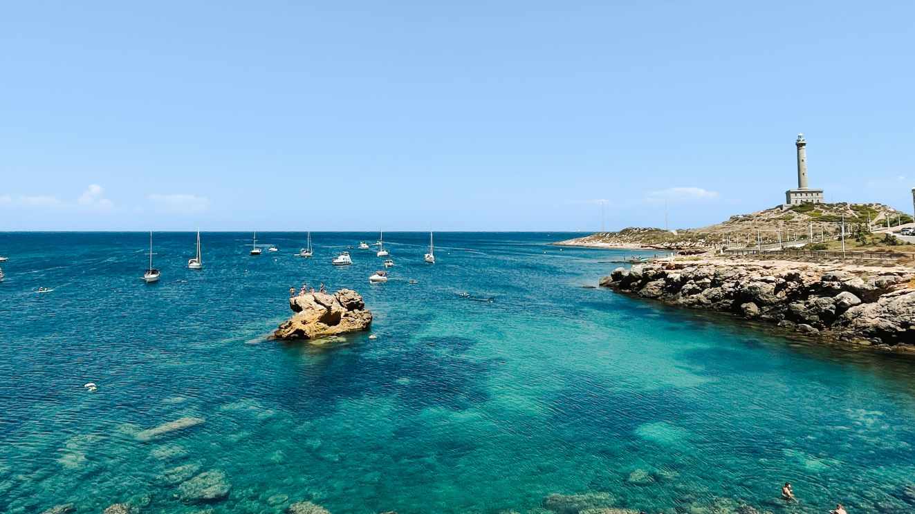 Imagen del faro de Cabo de Palos